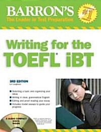 [중고] Barron‘s Writing for the TOEFL iBT (Paperback, Compact Disc, 3rd)