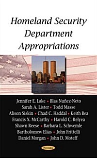 Homeland Security Dept Appropr (Hardcover)