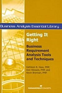 Getting it Right (Paperback)