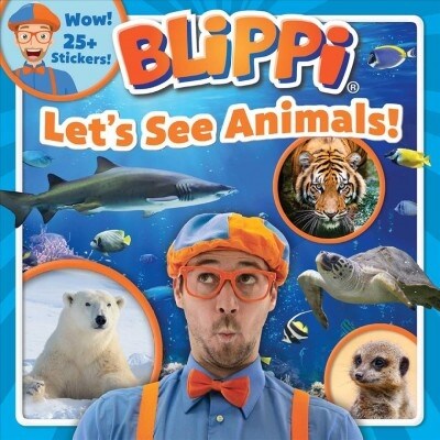 [중고] Blippi: Lets See Animals! (Paperback)