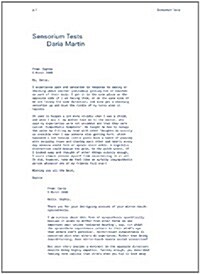 Daria Martin: Sensorium Tests (Paperback)