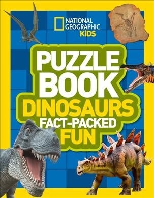Puzzle Book Dinosaurs : Brain-Tickling Quizzes, Sudokus, Crosswords and Wordsearches (Paperback)
