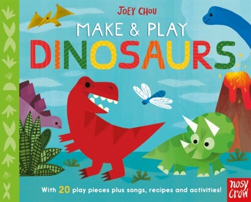 Make and Play Dinosaurs (Board Book)