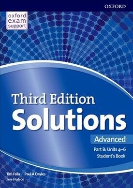 Solutions: Advanced: Students Book B Units 4-6 : Leading the way to success (Paperback, 3 Revised edition)