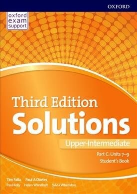 Solutions: Upper-Intermediate: Students Book C Units 7-9 : Leading the way to success (Paperback, 3 Revised edition)