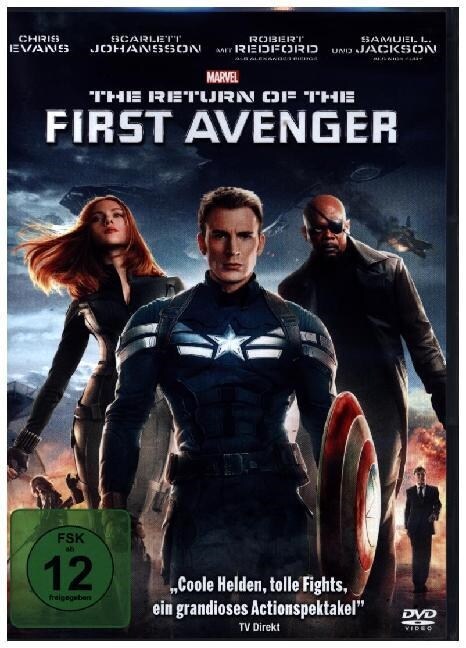 The Return of the First Avenger, 1 DVD (DVD Video)