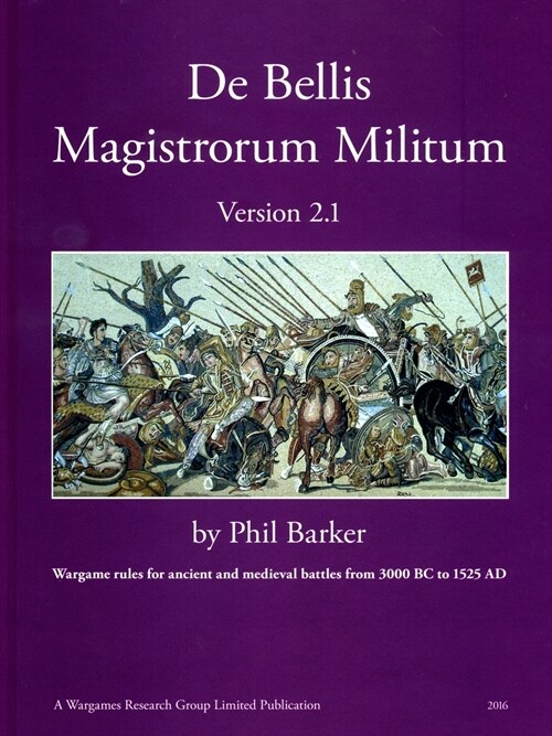 de Bellis Magistrorum Militum Version 2.1 (Paperback)