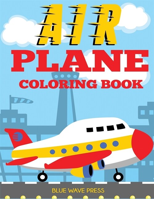 Airplane Coloring Book (Paperback)