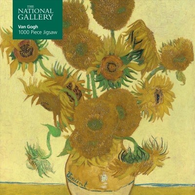 Adult Jigsaw Puzzle National Gallery: Vincent van Gogh: Sunflowers : 1000-Piece Jigsaw Puzzles (Jigsaw, New ed)