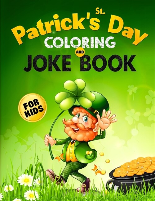St. Patricks Day Coloring and Jokes (Paperback)