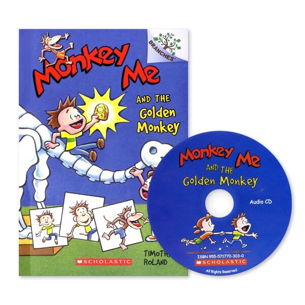 MONKEY ME #1 : MONKEY ME AND THE GOLDEN MONKEY (Paperback + CD)