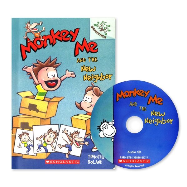 MONKEY ME #3 : MONKEY ME AND THE NEW NEIGHBOR (Paperback + CD)