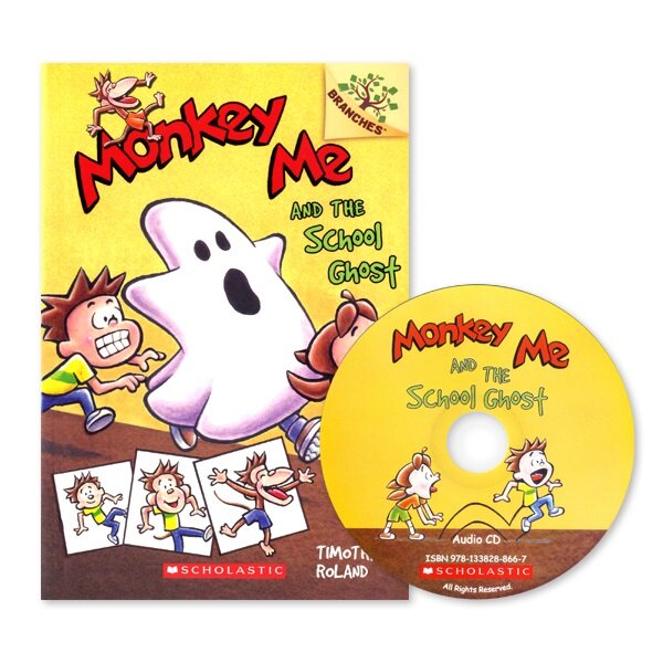 [중고] MONKEY ME #4 : MONKEY ME AND THE SCHOOL GHOST (Paperback + CD)