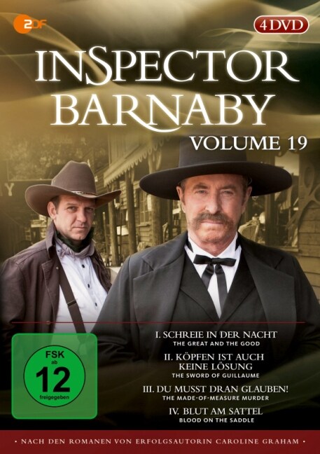 Inspector Barnaby. Vol.19, 4 DVDs (DVD Video)