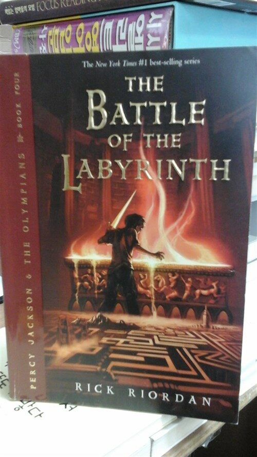 [중고] Percy Jackson and the Olympians, Book Four the Battle of the Labyrinth (Paperback)