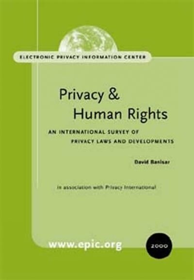 Privacy And Human Rights 2000 (Paperback)