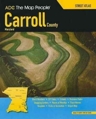 ADC the Map People Carroll County Maryland (Map)