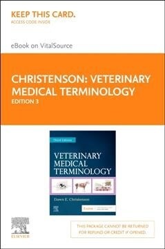 Veterinary Medical Terminology - Elsevier eBook on Vitalsource (Retail Access Card) (Hardcover, 3)