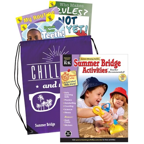 Summer Bridge Essentials Backpack, Grades Pk - K (Paperback, Cards, ACT)