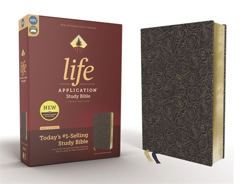 Niv, Life Application Study Bible, Third Edition, Bonded Leather, Navy, Red Letter Edition (Bonded Leather)