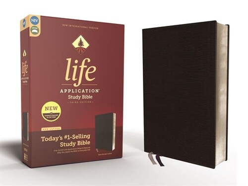 Niv, Life Application Study Bible, Third Edition, Bonded Leather, Black, Red Letter Edition (Bonded Leather)