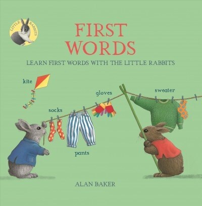 Little Rabbits First Words: Learn First Words with the Little Rabbits (Hardcover)