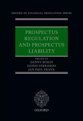 Prospectus Regulation and Prospectus Liability (Hardcover)