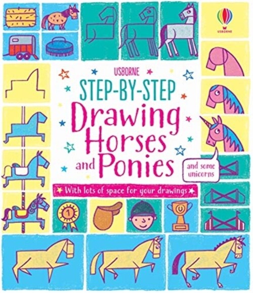 Step-by-Step Drawing Horses and Ponies (Paperback)