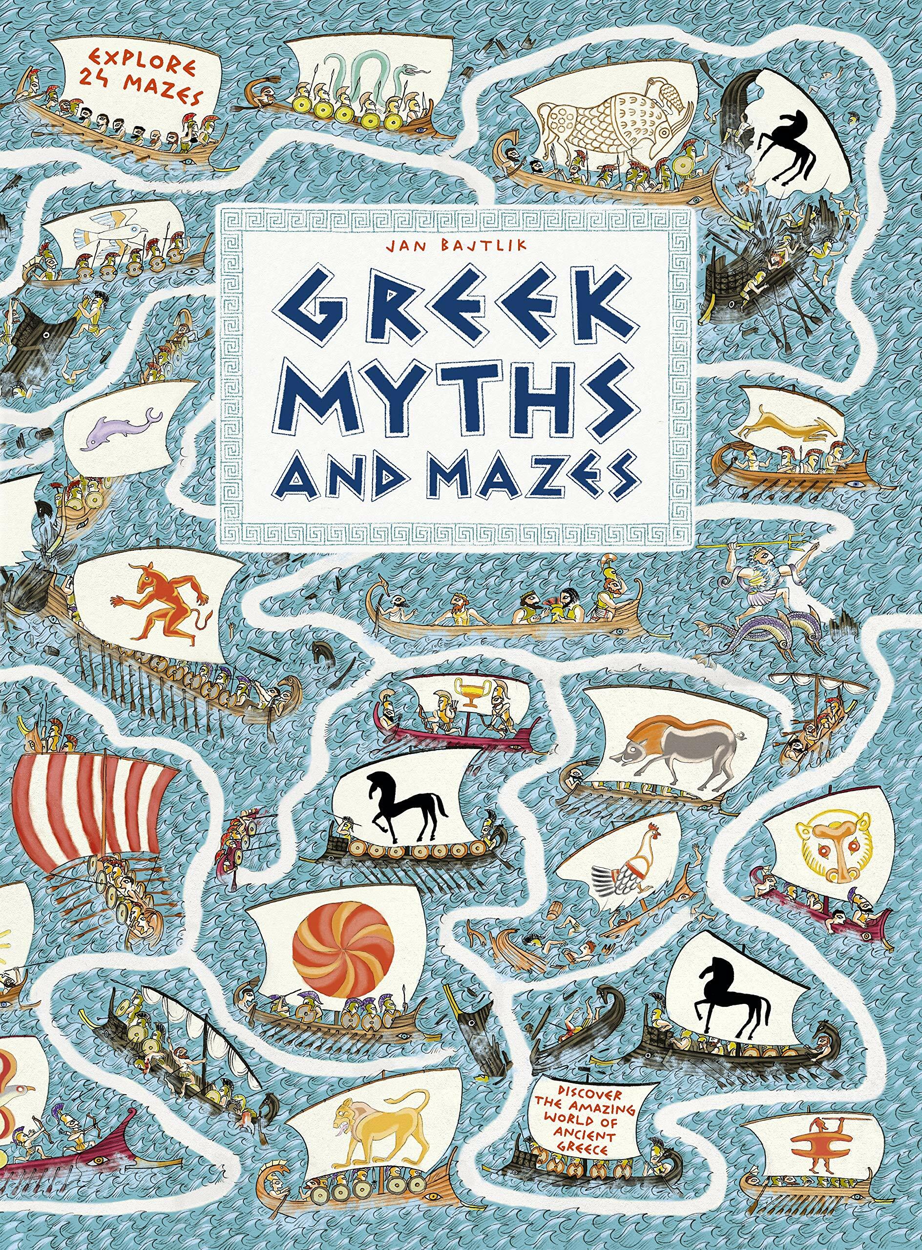 Greek Myths and Mazes (Hardcover)
