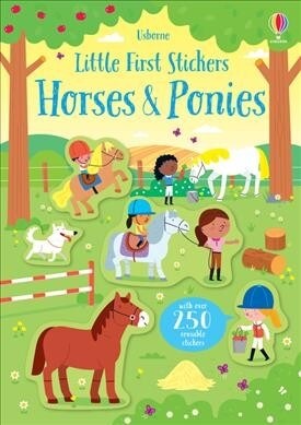 Little First Stickers Horses and Ponies (Paperback)