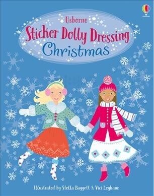 Sticker Dolly Dressing Christmas (Paperback)