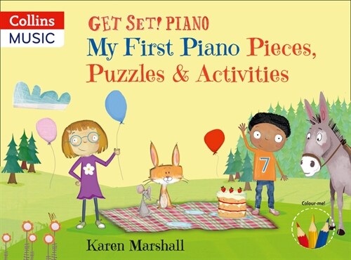 My First Piano Pieces, Puzzles & Activities (Paperback)