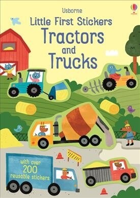 Little First Stickers Tractors and Trucks (Paperback)