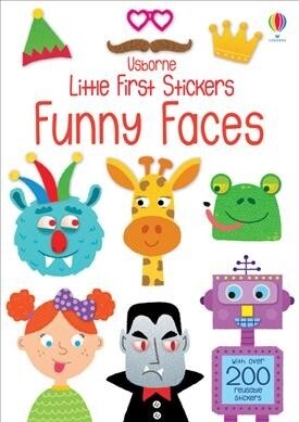Little First Stickers Funny Faces (Paperback)