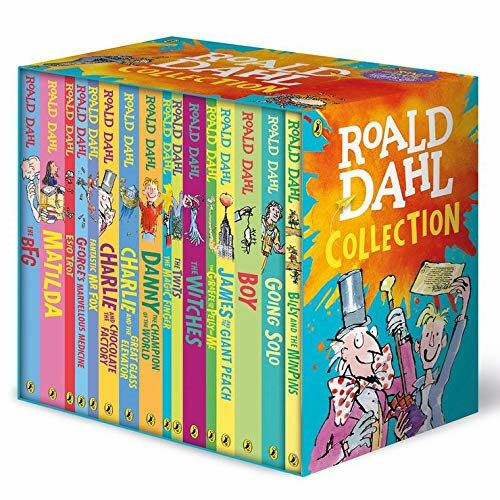 로알드달 베스트 16종 박스 세트 Roald Dahl Collection Boxed Set (Paperback 16권, 영국판, NEW edition)