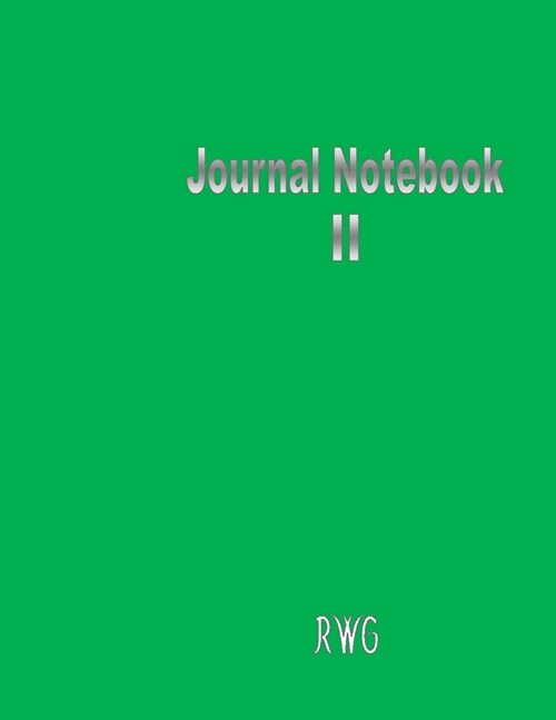 Journal Notebook II: Full-Color 31-Page Journal Notebook (Paperback)