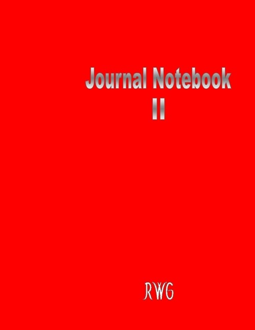 Journal Notebook II: Full-Color 31-Page Journal Notebook (Paperback)