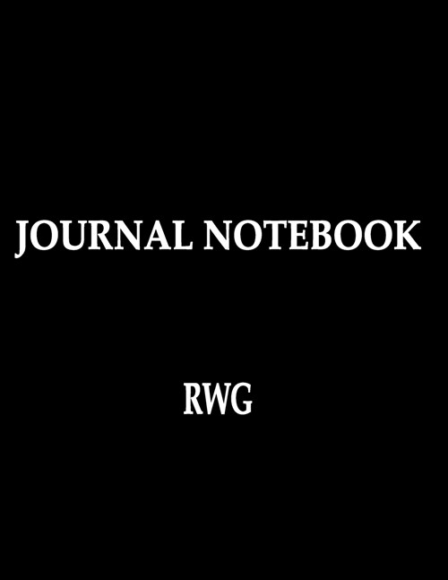 Journal Notebook: 200 Pages 8.5 X 11 College Ruled Line Paper (Paperback)