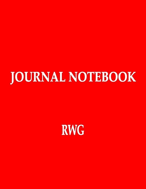 Journal Notebook: 100 Pages 8.5 X 11 College Ruled Line Paper (Paperback)