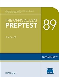 The Official LSAT Preptest 89: (november 2019 Lsat) (Paperback)