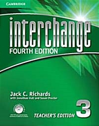 [중고] Interchange Level 3 Teacher‘s Edition with Assessment Audio CD/CD-ROM (Package, 4 Revised edition)