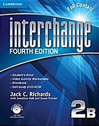 Interchange Level 2 Full Contact B with Self-study DVD-ROM (Package, 4 Revised edition)