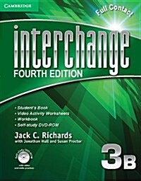 Interchange Level 3 Full Contact B with Self-study DVD-ROM (Package, 4 Revised edition)