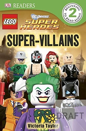 DK Readers L2: Lego DC Super Heroes: Super-Villains (Paperback)