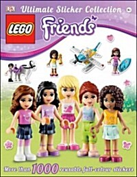 Ultimate Sticker Collection: Lego(r) Friends: More Than 1,000 Reusable Full-Color Stickers (Paperback)