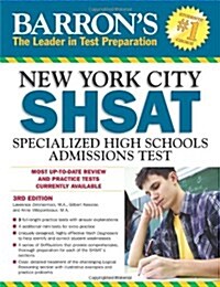 Barrons New York City SHSAT: Specialized High Schools Admissions Test (Paperback, 3)