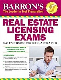 Barrons Real Estate Licensing Exams, 9th Edition (Paperback, 9, Revised)