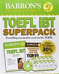 Barrons TOEFL Ibt Superpack, 2nd Edition (Hardcover, 2, Revised)