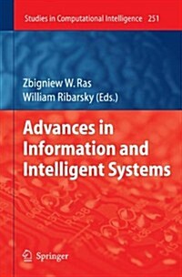 Advances in Information and Intelligent Systems (Paperback, 2010)
