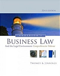 [중고] Anderson S Business Law and the Legal Environment, Comprehensive Volume (Hardcover, 22, Revised)
